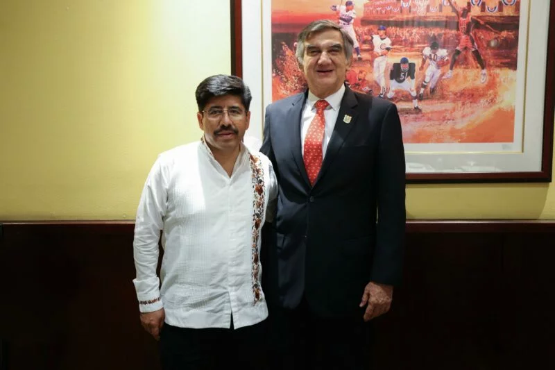 Se reúne gobernador de Tamaulipas con presidente electo de la Suprema Corte de Justicia