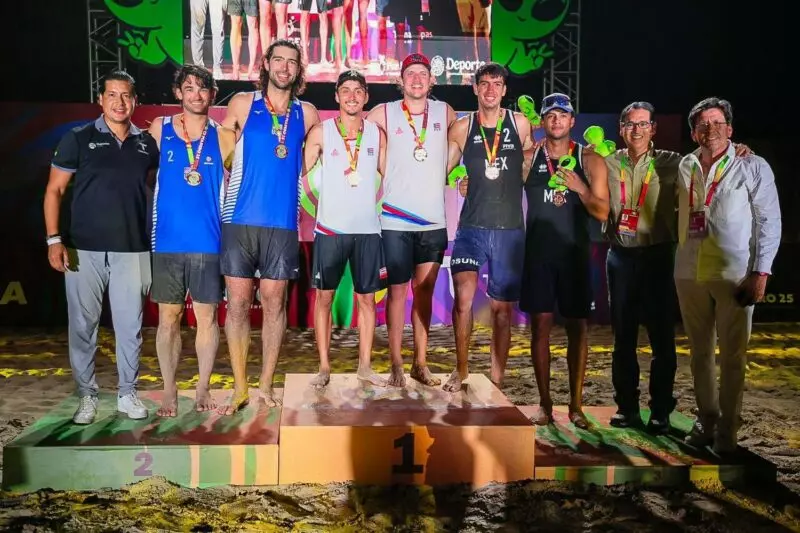 Todo un éxito cuarta etapa NORCECA Beach Volleyball Tour Tamaulipas 2025