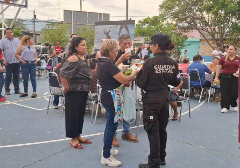 A través del arte y la proximidad, Guardia Estatal de Género previene la violencia familiar