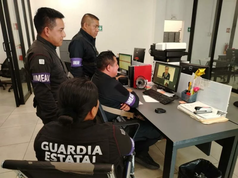 Capacita Secretaría de Seguridad y Protección Ciudadana al personal de Guardia Estatal de Género